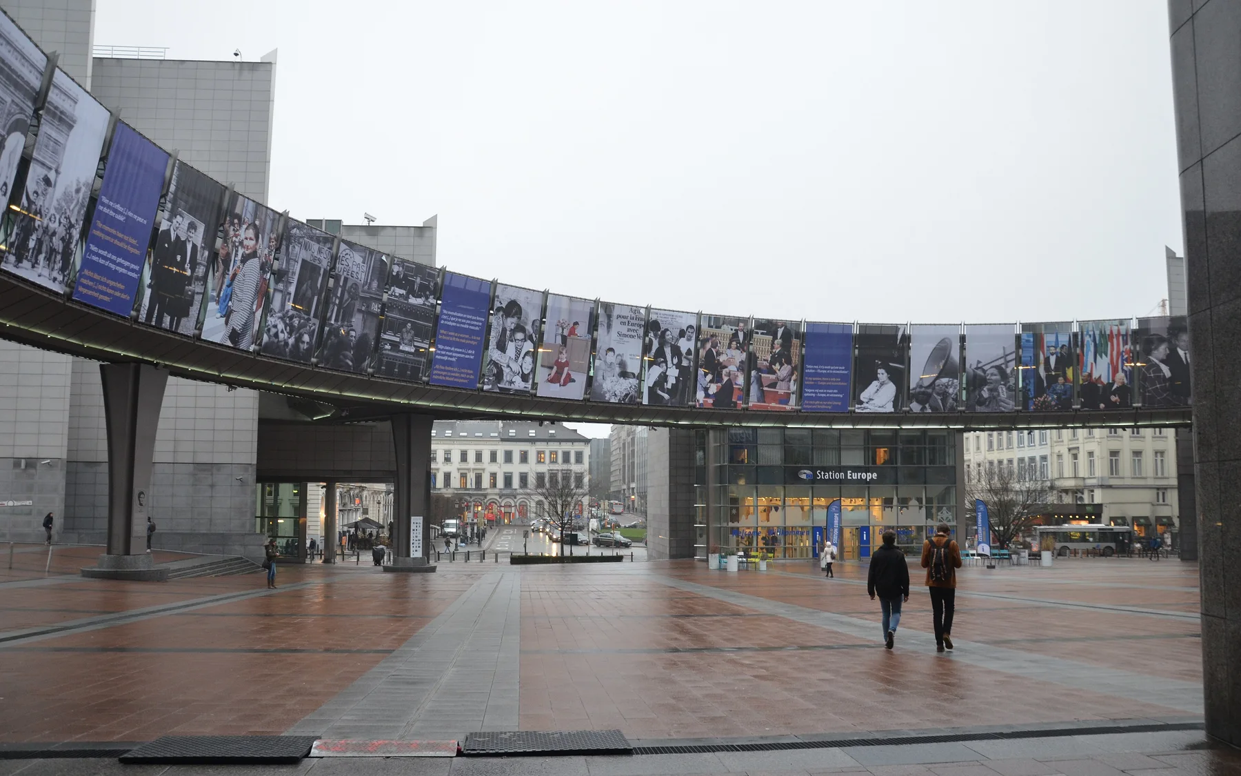 The European Parliament in Brussels. The framework is here. The applicants aren't.